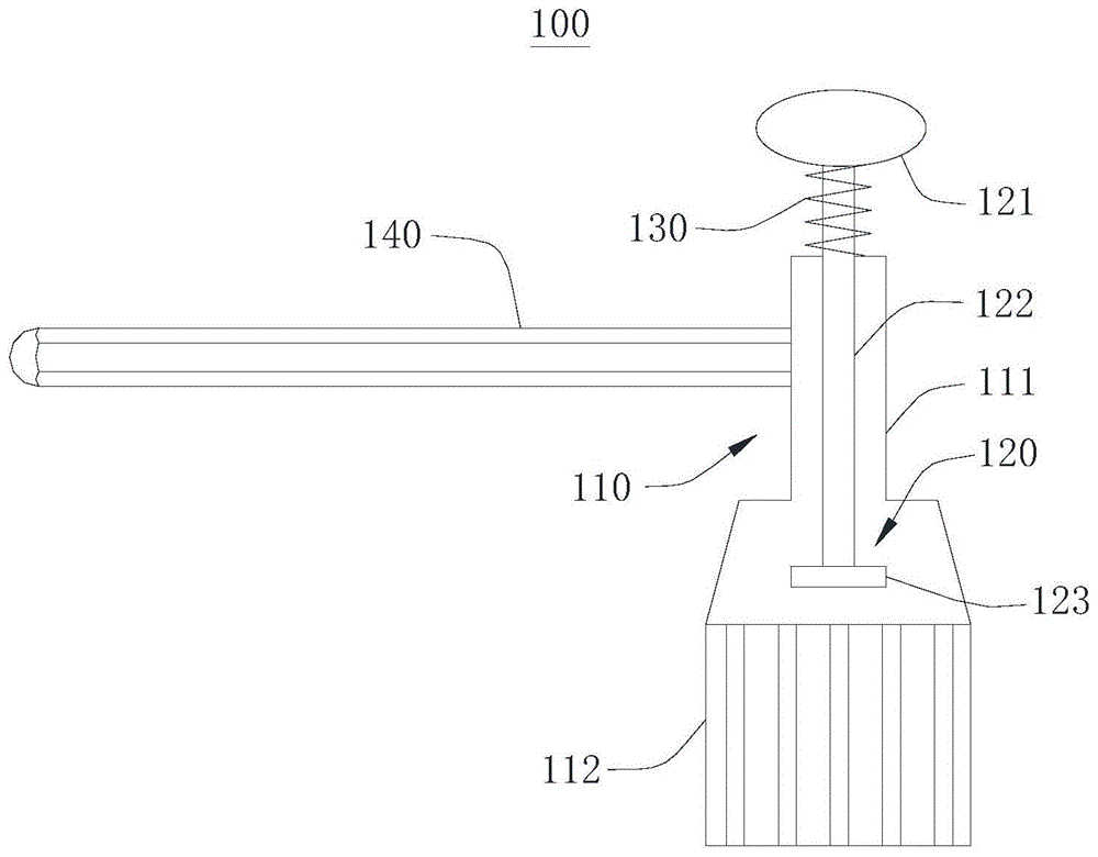 一種胰島素注射筆針頭取卸器的製作方法