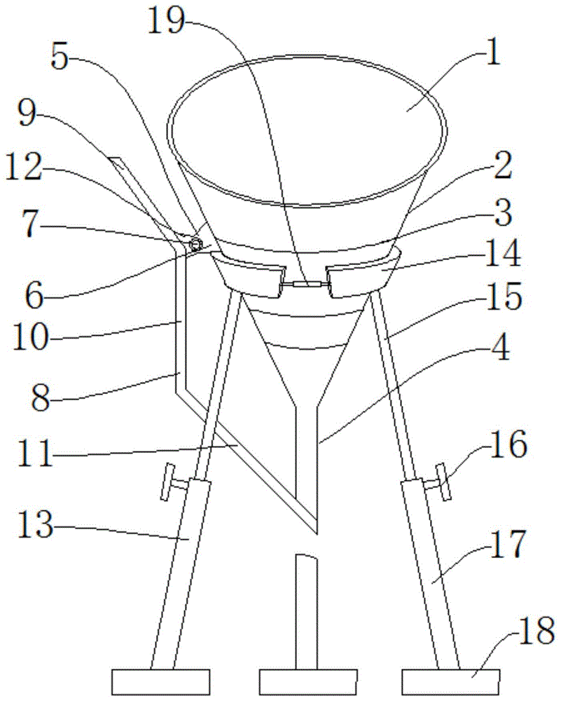 钢板漏斗制作方法图解图片