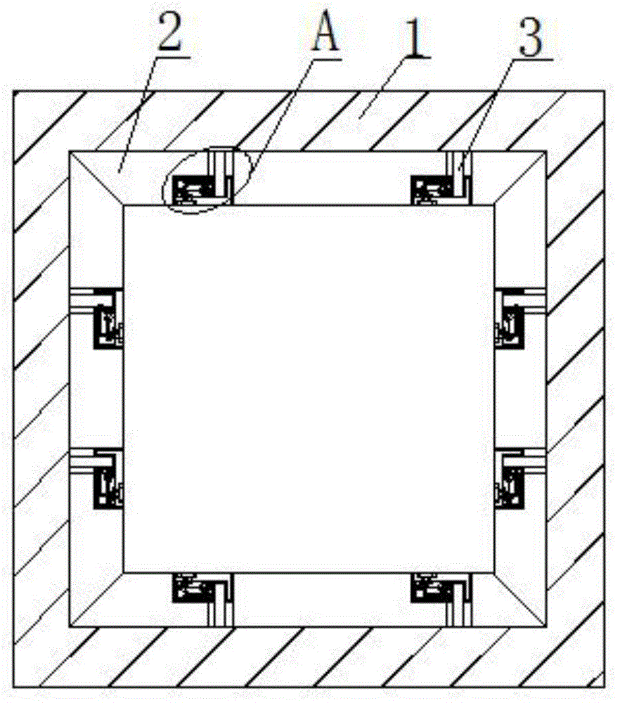 一種裝配式集成建築用門窗安裝結構的製作方法