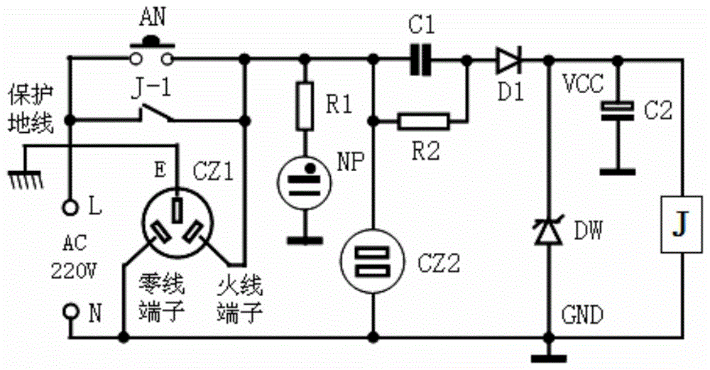 排插电路图 内部图片