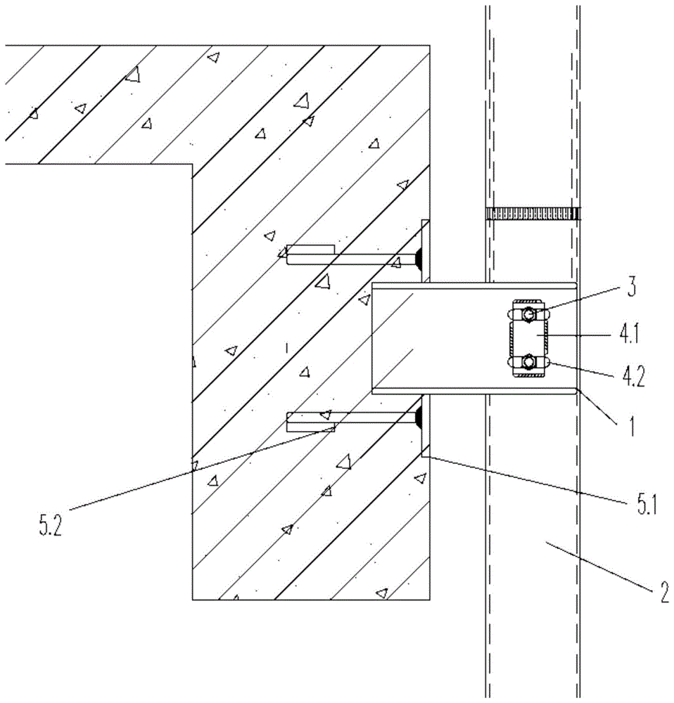 龙骨转接装置的制作方法