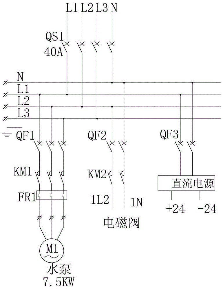 自动洗车机电路图图片