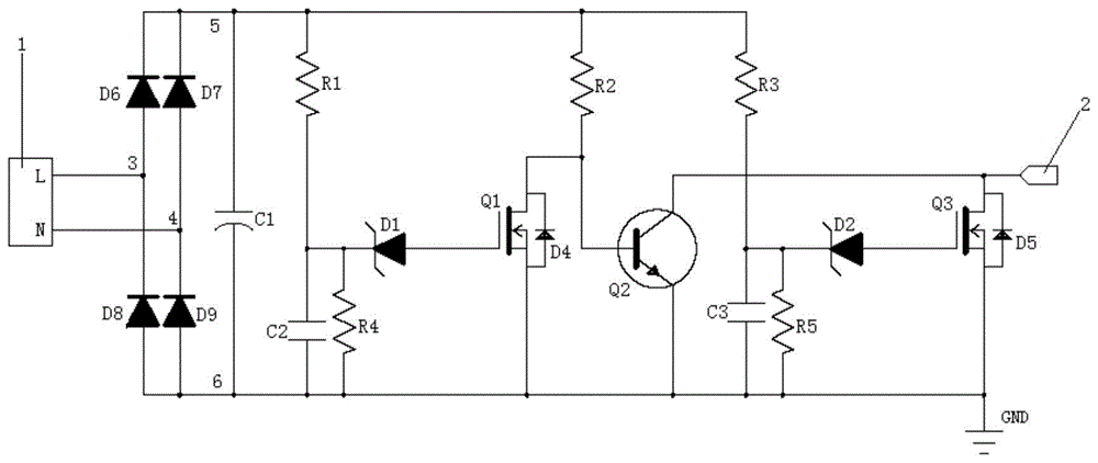 一種用於開關電源的無源過壓和欠壓保護電路的製作方法