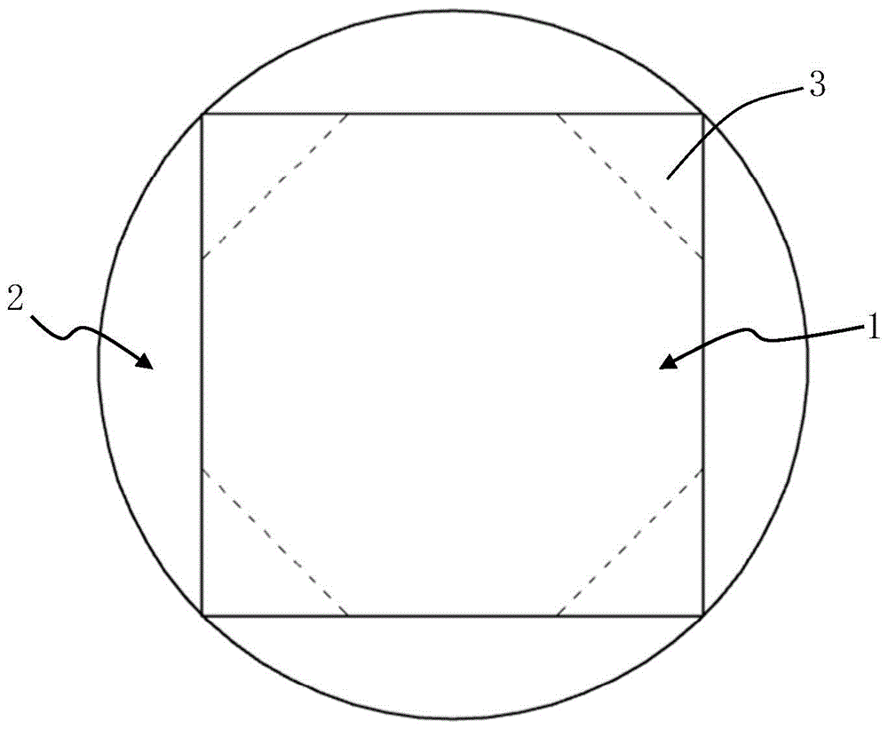 一种方圆转换桌面板的制作方法