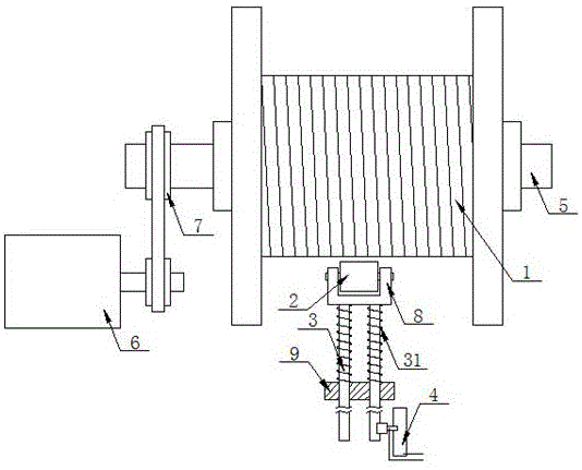 自动卷线器原理图图片