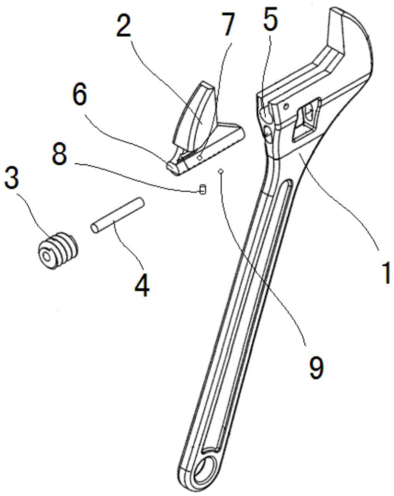 省力扳手内部结构图图片