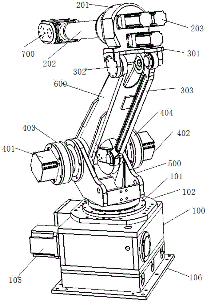 一種六軸機械臂的製作方法