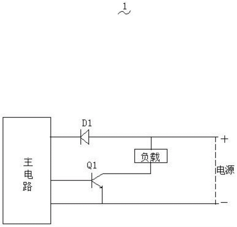 一種電子式無接點常開型磁性開關電路的製作方法