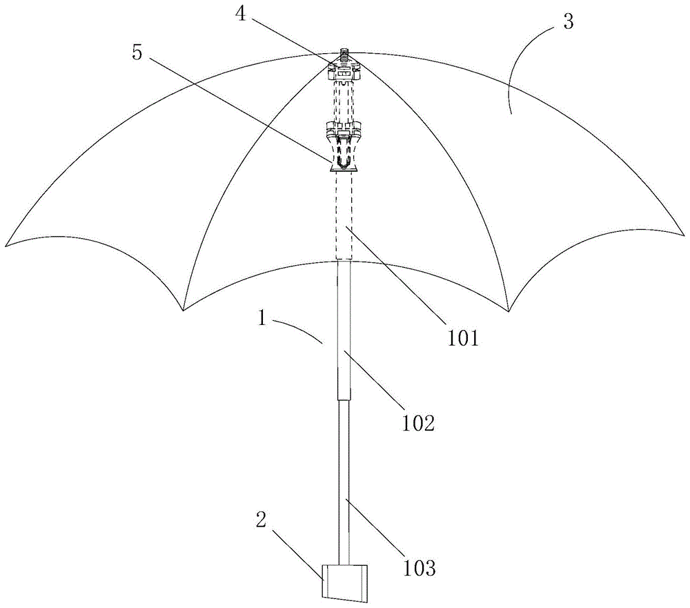 美观且结构稳定的折叠伞的制作方法