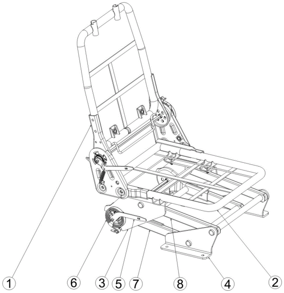 升降椅的结构原理图图片