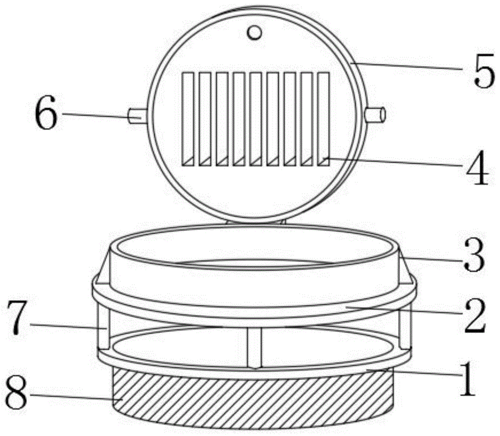 一种给排水安全井盖的制作方法