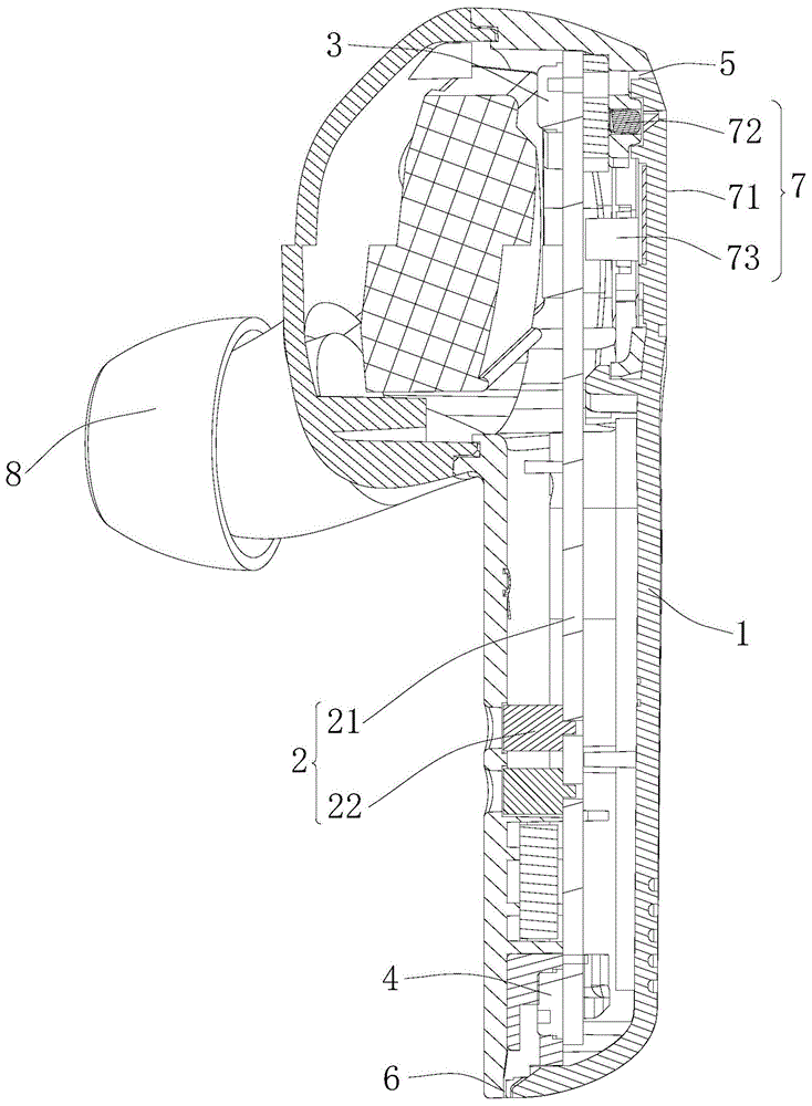 入耳式耳机组成结构图图片