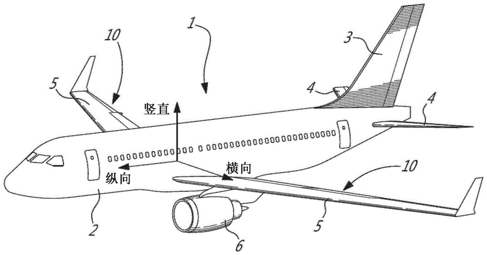 飞机机翼结构示意图图片