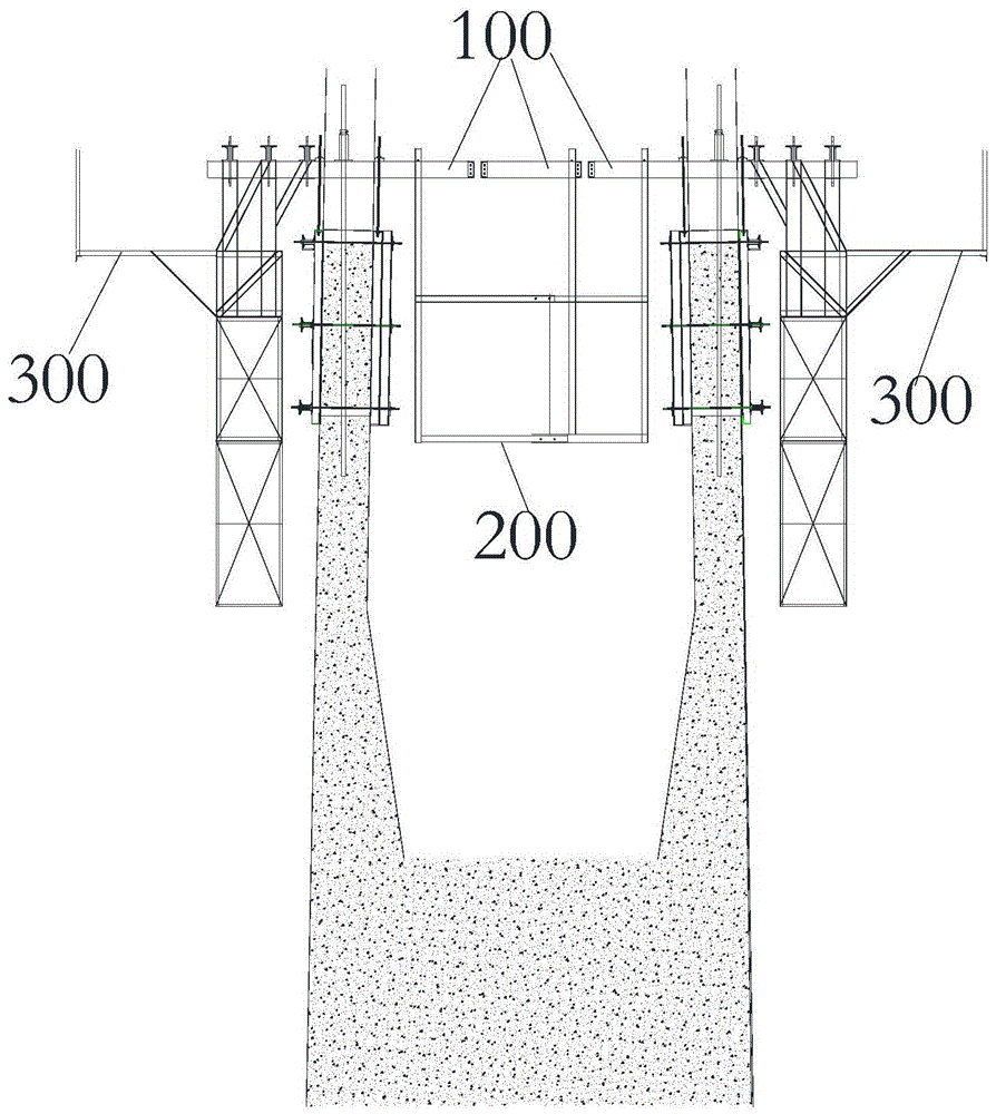 一种变截面空心薄壁墩操作调节平台的制作方法