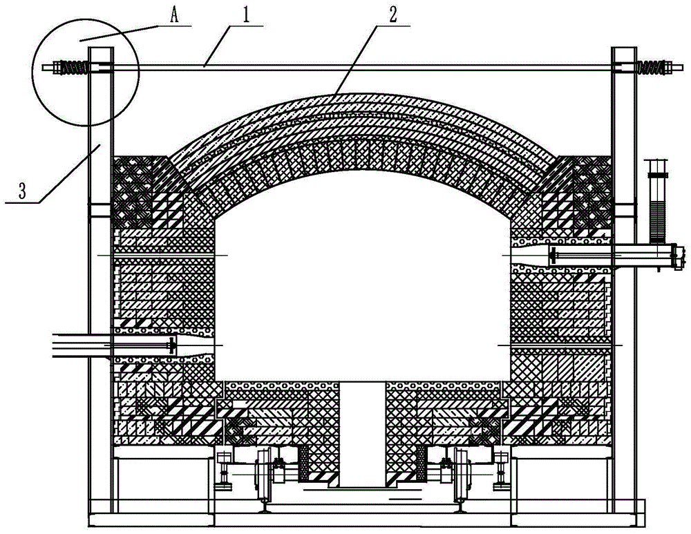 梭式窑结构图图片