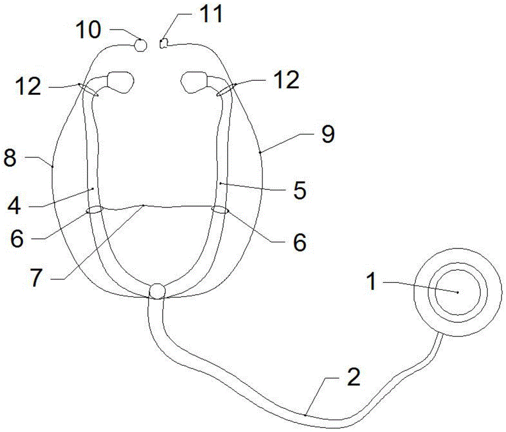 一种双头听诊器的制作方法