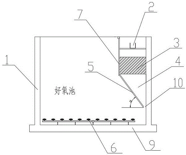 一种内置式污泥无动力回流沉淀池装置的制作方法