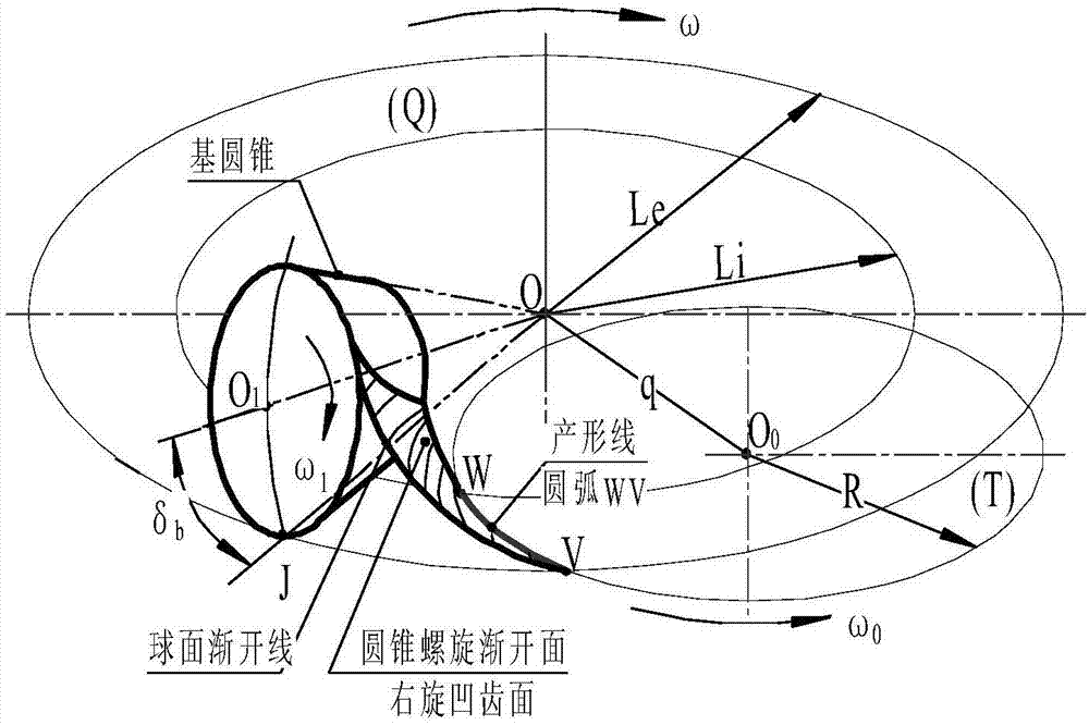 更確切地說屬於採用直線往復運動的單齒刨刀刨削切制設計齒形為球面