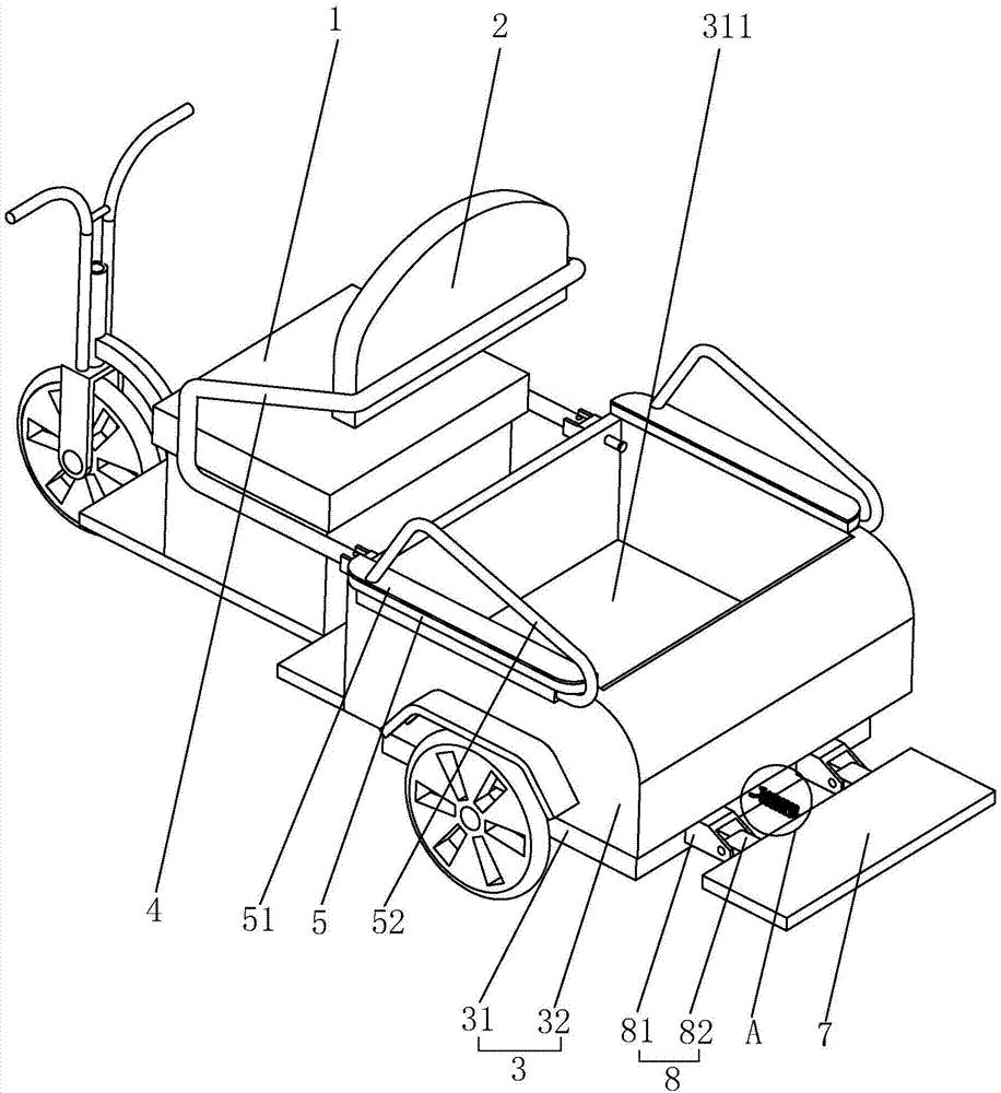 一種多功能耐磨電動車的製作方法