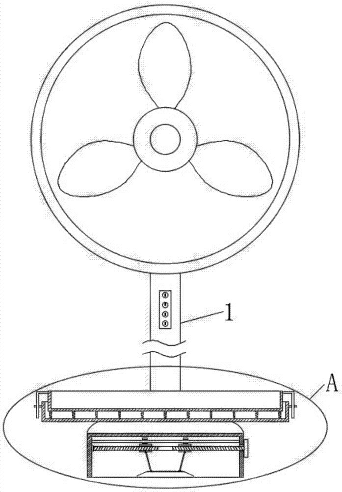 一種新型家用電風扇的製作方法