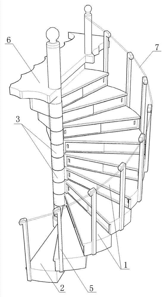 多功能箱式自动旋转楼梯的制作方法