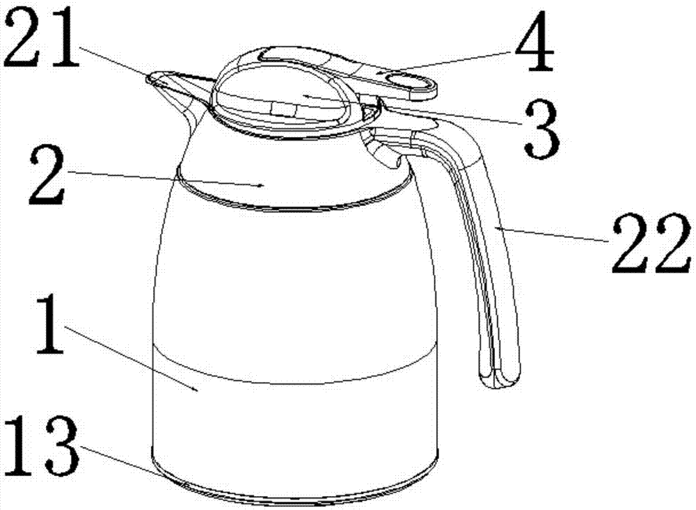 保温水壶的构造图片