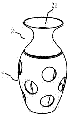 一種陶瓷花瓶的製作方法