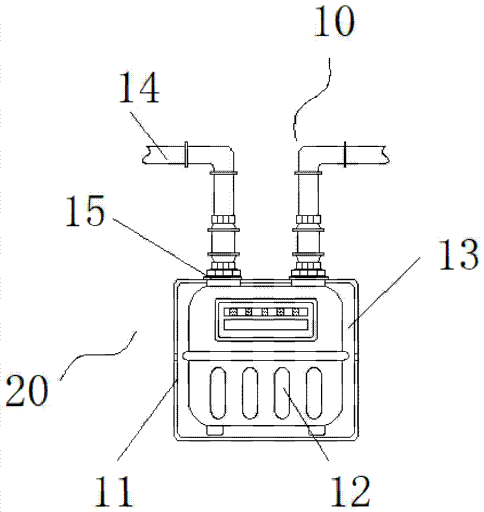天然气表结构原理图图片