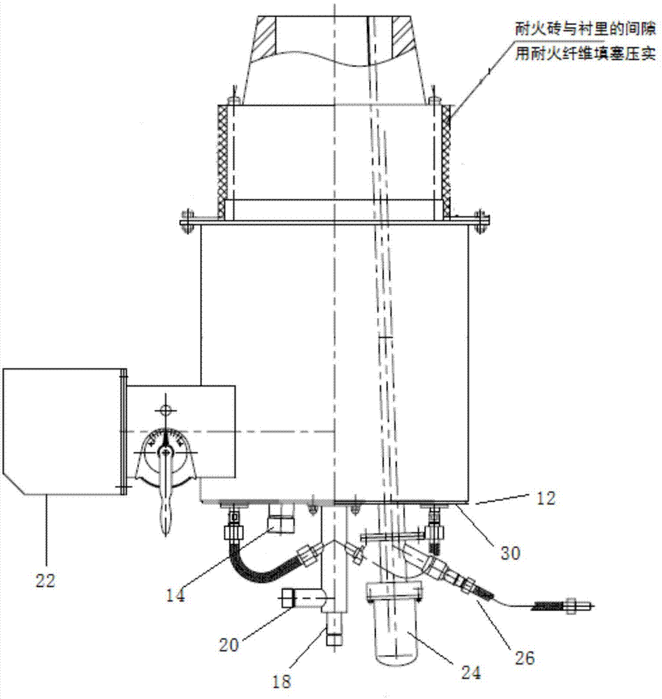 重油燃烧器内部结构图图片