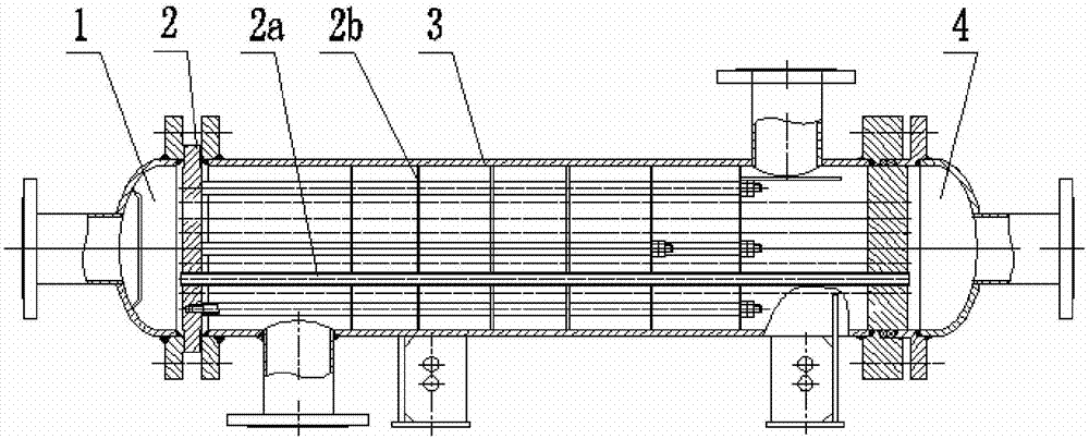 壳管式冷凝器结构图图片