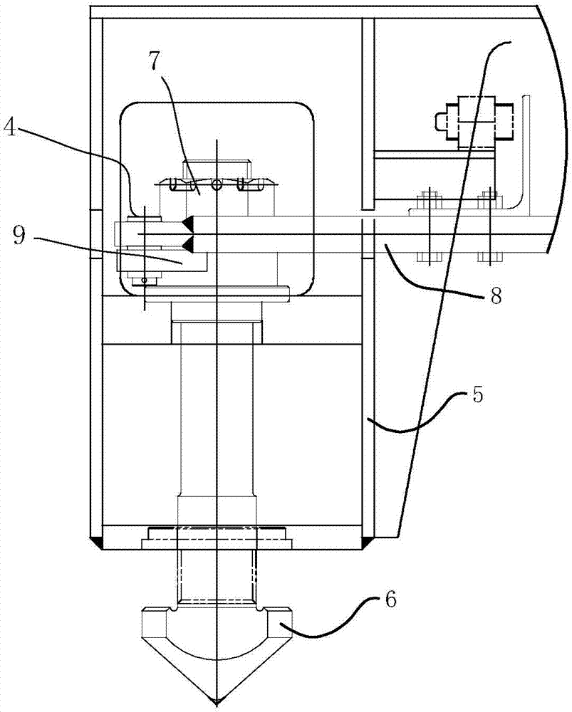 集装箱吊具图纸图片