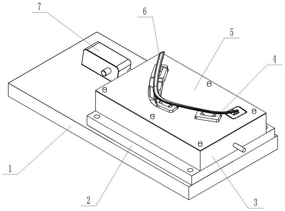 一种注塑自动阻镀工装的制作方法