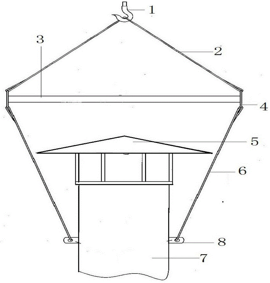 圆锥形风帽结构图图片