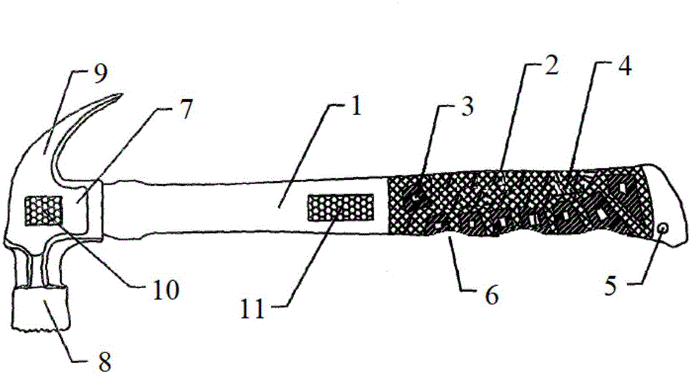 锤柄设计图图片
