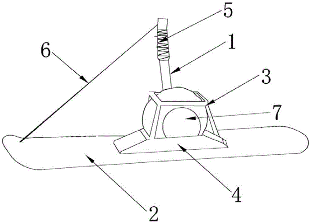 无舵雪橇结构图片