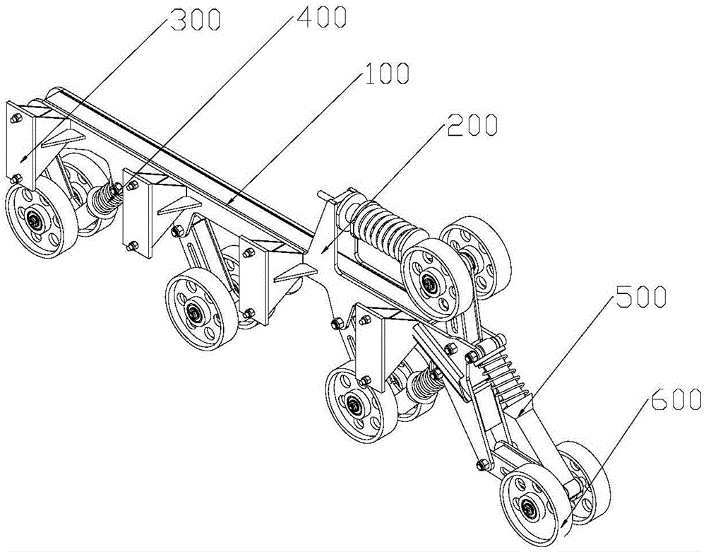 悬挂系统及电动履带车的制作方法