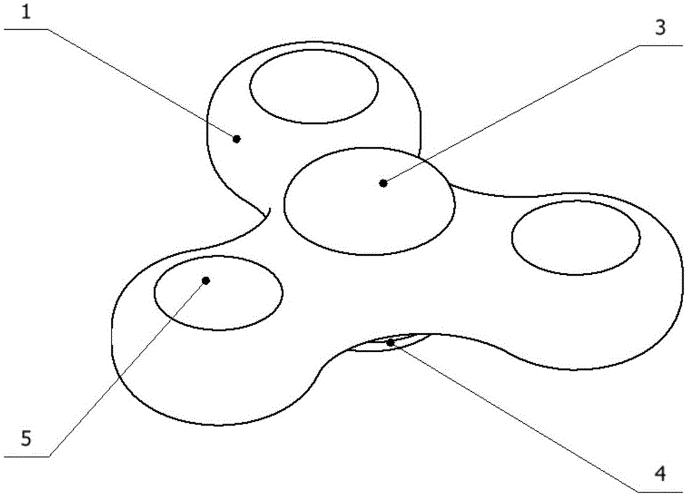 一种指尖陀螺的制作方法