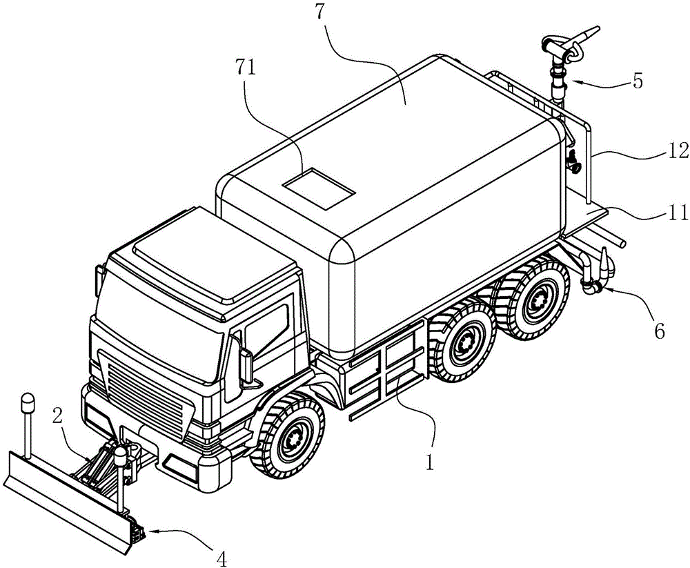 環衛灑水車的製作方法