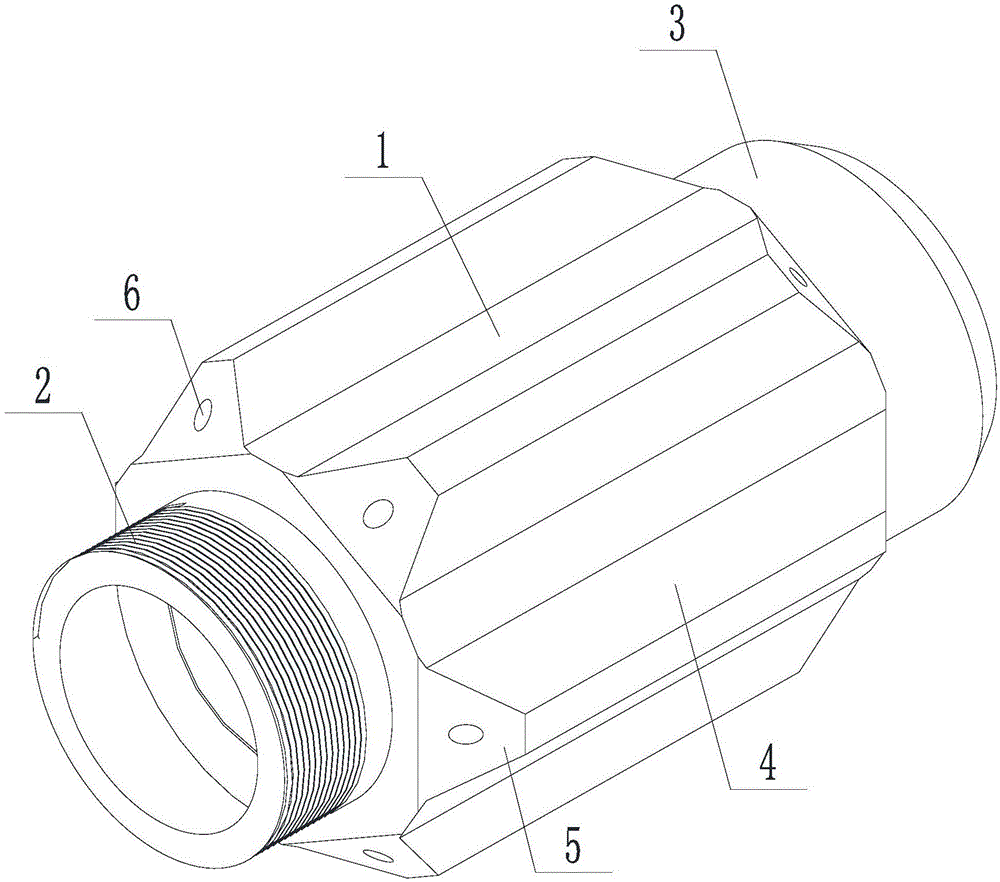 背景技術:鑽井扶正器,又稱穩定器,是穩定井下鑽具,起防斜作用的工具.