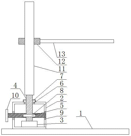 一种新型化学实验用铁架台的制作方法