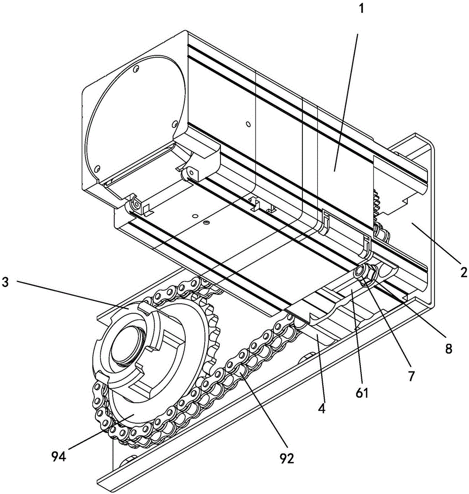 管状卷帘门电机的结构图片