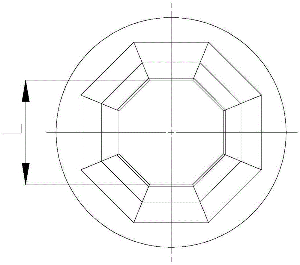 八角形简单画法图片