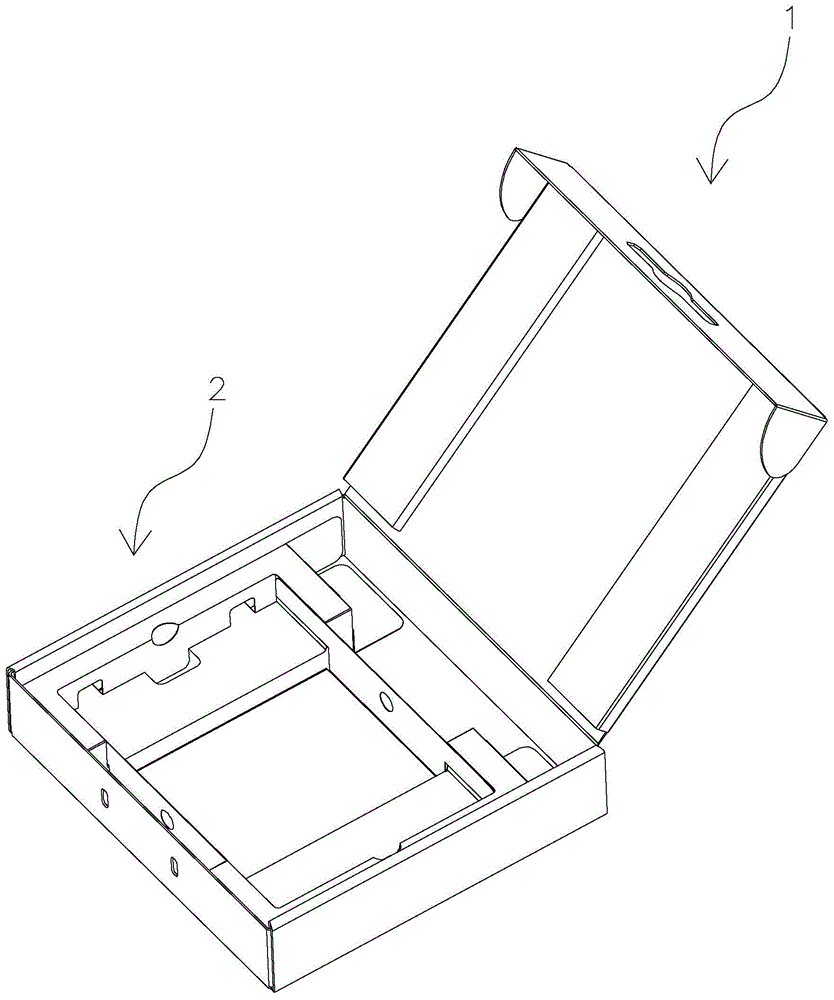 本实用新型涉及包装结构的技术领域,尤其是涉及一种缓冲包装盒