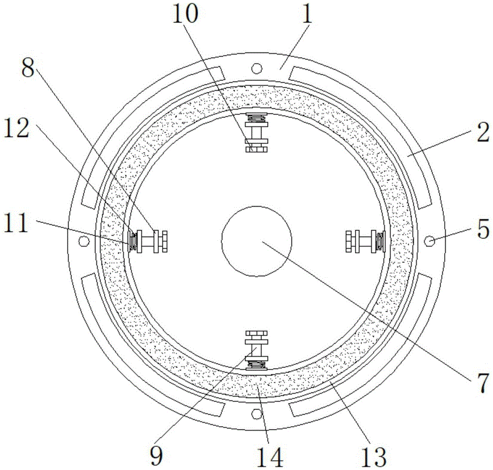 一种离心风机轴密封盘的制作方法