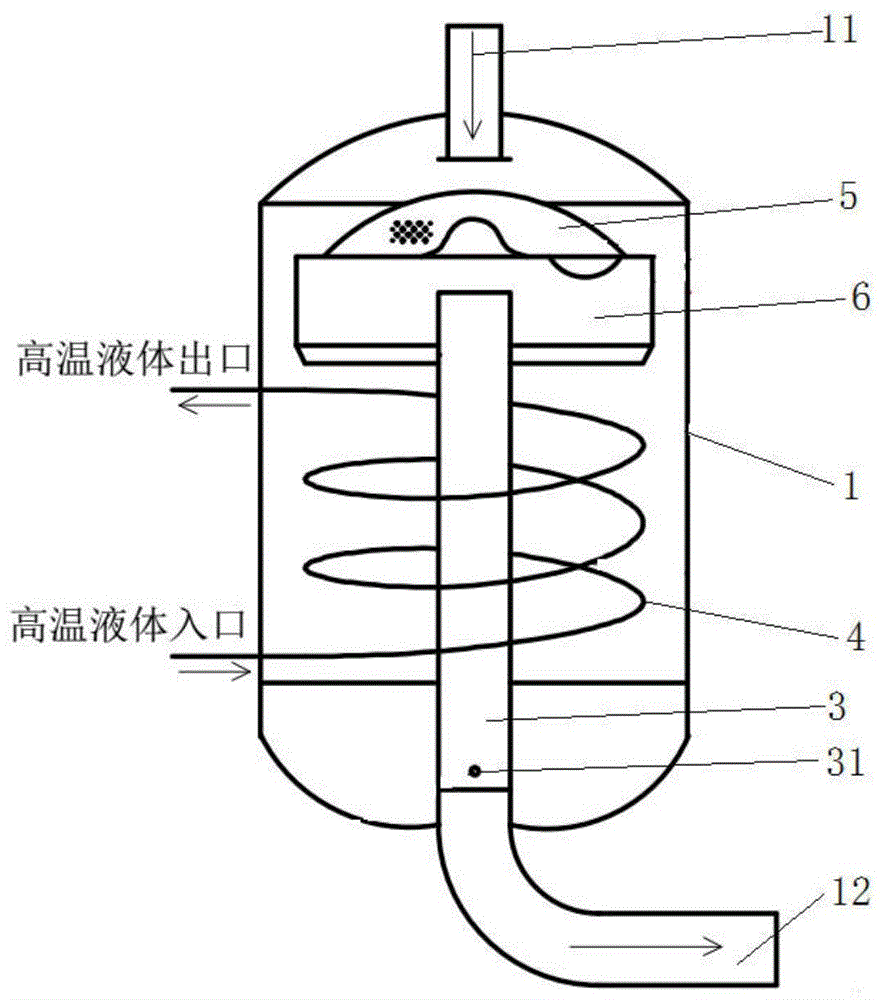 一种带回热功能的储液罐及具有其的空调系统的制作方法