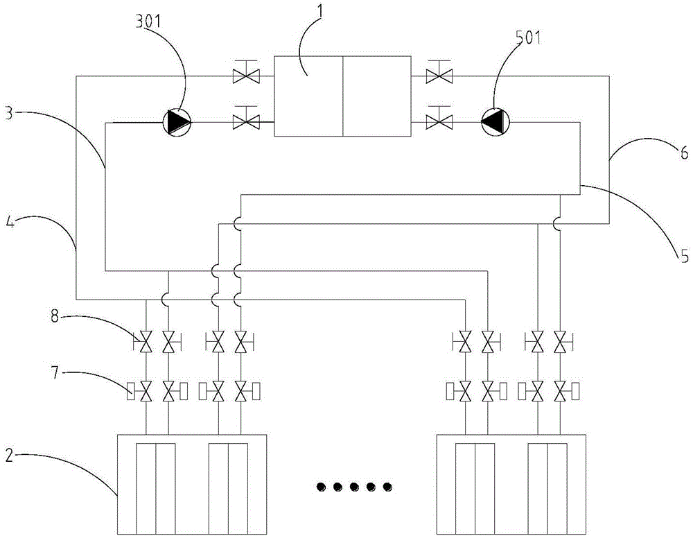 四管制空调系统原理图图片