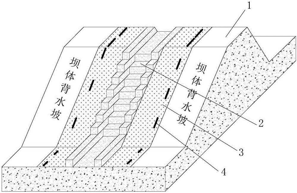 溢洪道剖面图图片