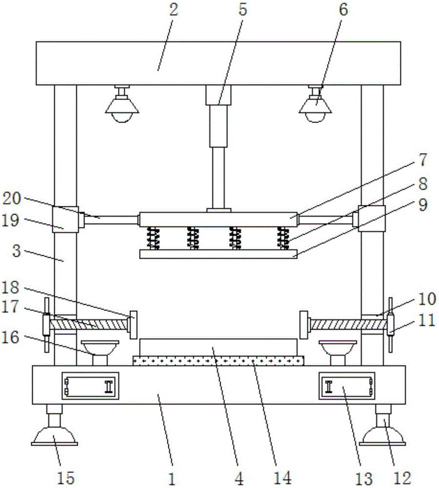 一种纤维板预压装置的制作方法