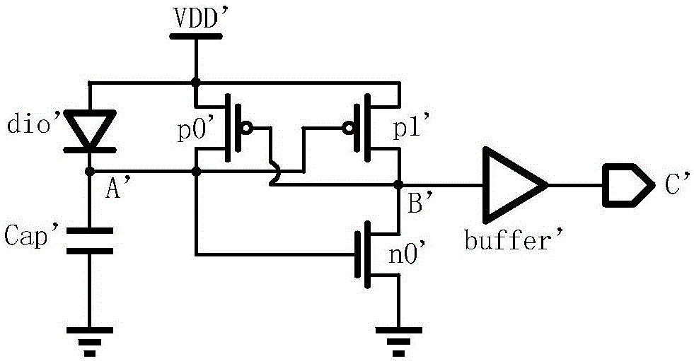 一種上電覆位電路及芯片的製作方法