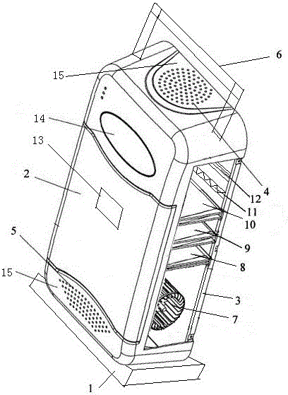 多功能空氣淨化器的製作方法